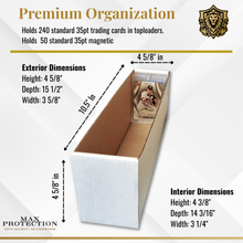 Load image into Gallery viewer, Penthouse XL Card Storage Unit (Fits Toploaders and One Touch Magnetic Holders)