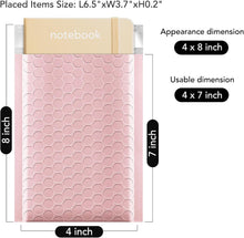 Load image into Gallery viewer, #000 4x8 (4x7) Poly Bubble Mailer Self Padded Envelope Bag - 500ct Case