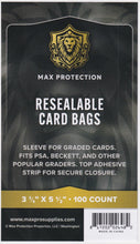 Load image into Gallery viewer, Graded Card Bag (Case / 5000 )