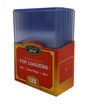 Load image into Gallery viewer, Toploaders Trading Card Holders for Thick Cards - 3mm - 120pt (Case / 500)