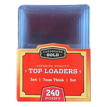Load image into Gallery viewer, Toploaders Trading Card Holders for Standard Cards - 7mm - 240pt (Case / 250)
