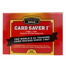 Load image into Gallery viewer, 2000ct Card Saver 1 - Full Case - PSA Grading Card Submissions Semi Rigid Holders