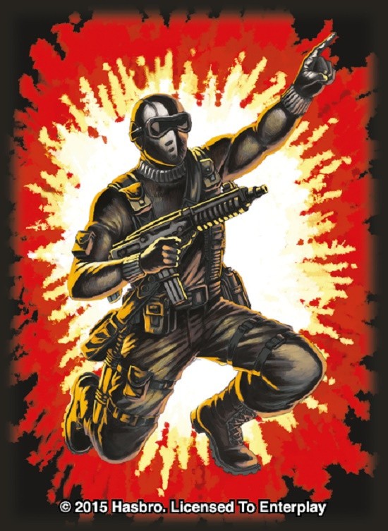 Deck Protector MTG Size Image Sleeves - Snake Eyes G.I. Joe Commando