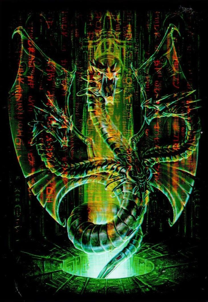 Deck Protector Yugioh Size Image Sleeves - Matrix Dragon