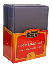 Load image into Gallery viewer, 3x4 Regular Card Topload Toploaders Case of 1000 (40 packs of 25ct)