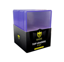 Load image into Gallery viewer, 500ct Case Max Pro Toploaders for Jersey Cards - 2.5mm - 100pt
