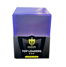 Load image into Gallery viewer, 500ct Case Max Pro Toploaders for Jersey Cards - 2.5mm - 100pt
