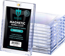 Load image into Gallery viewer, Max Pro Ultra Clear Magnetic Card Holder 180pt w/Sleeve Size - Case of 200
