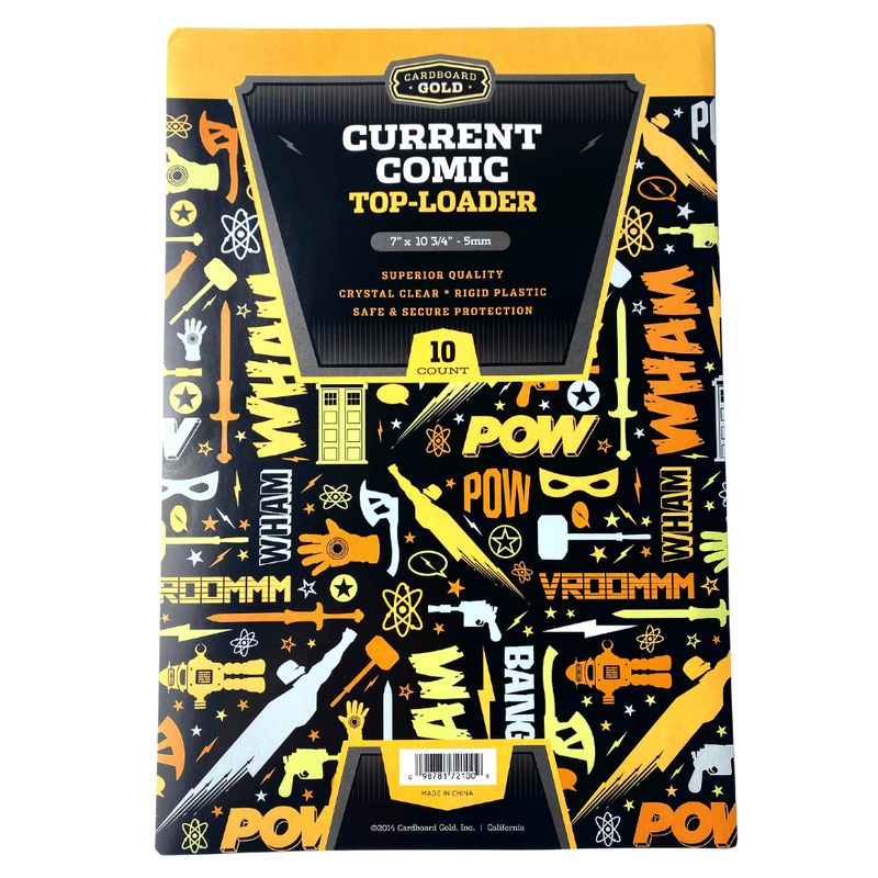 Toploader Bulk Comic Book Toploaders - Current/Silver – Columbia Sports Wholesale