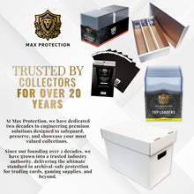 Load image into Gallery viewer, 500ct Case Max Pro Toploaders for Jersey Cards - 2.5mm - 100pt
