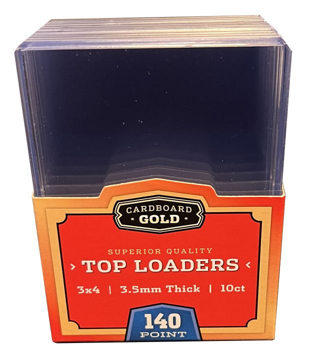 Toploaders Trading Card Holders for Thick Cards - 3.5mm - 140pt (Case / 500)