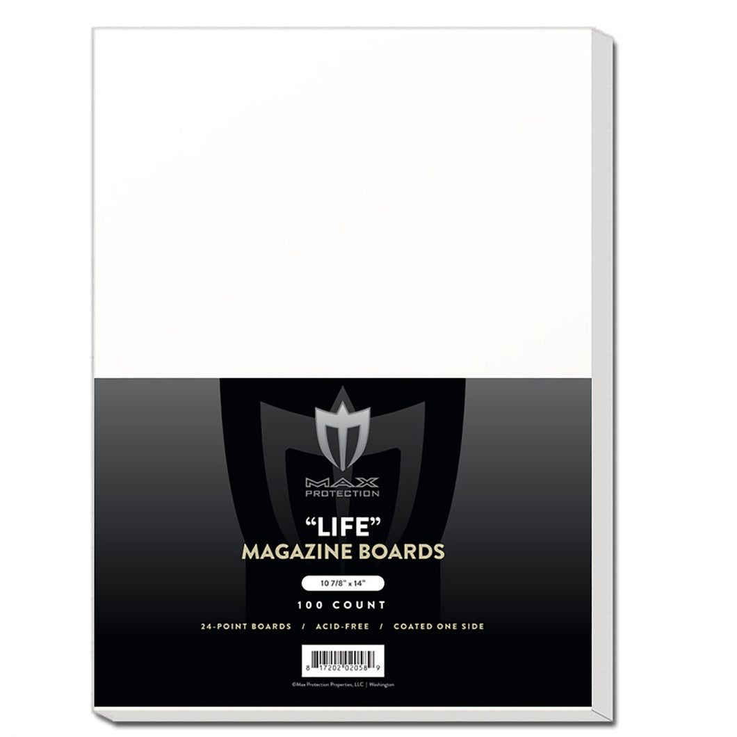 Life Magazine Backing Boards - 100ct Pack