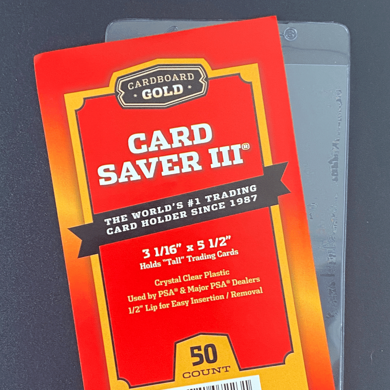 1000ct Card Saver 3 - Full Case - Semi Rigid Holders – Columbia Sports  Wholesale