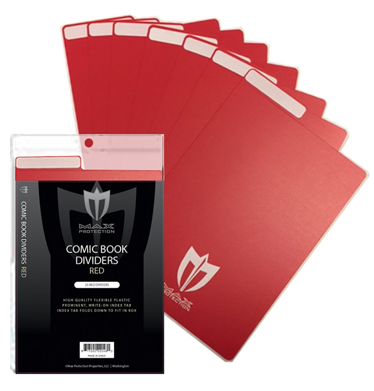 Red Divider Rant Comic Book Dividers - Red - 25ct Pack – Columbia Sports Wholesale