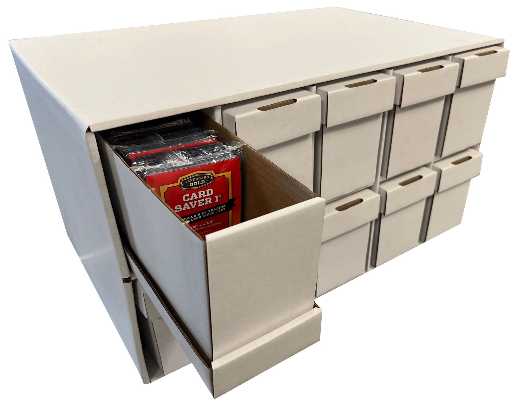 graded card storage box cardboard Graded Card Penthouse Storage Box System