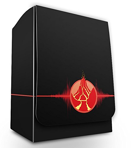 Deck Box - Elemental Medallion - Red - Case of 120