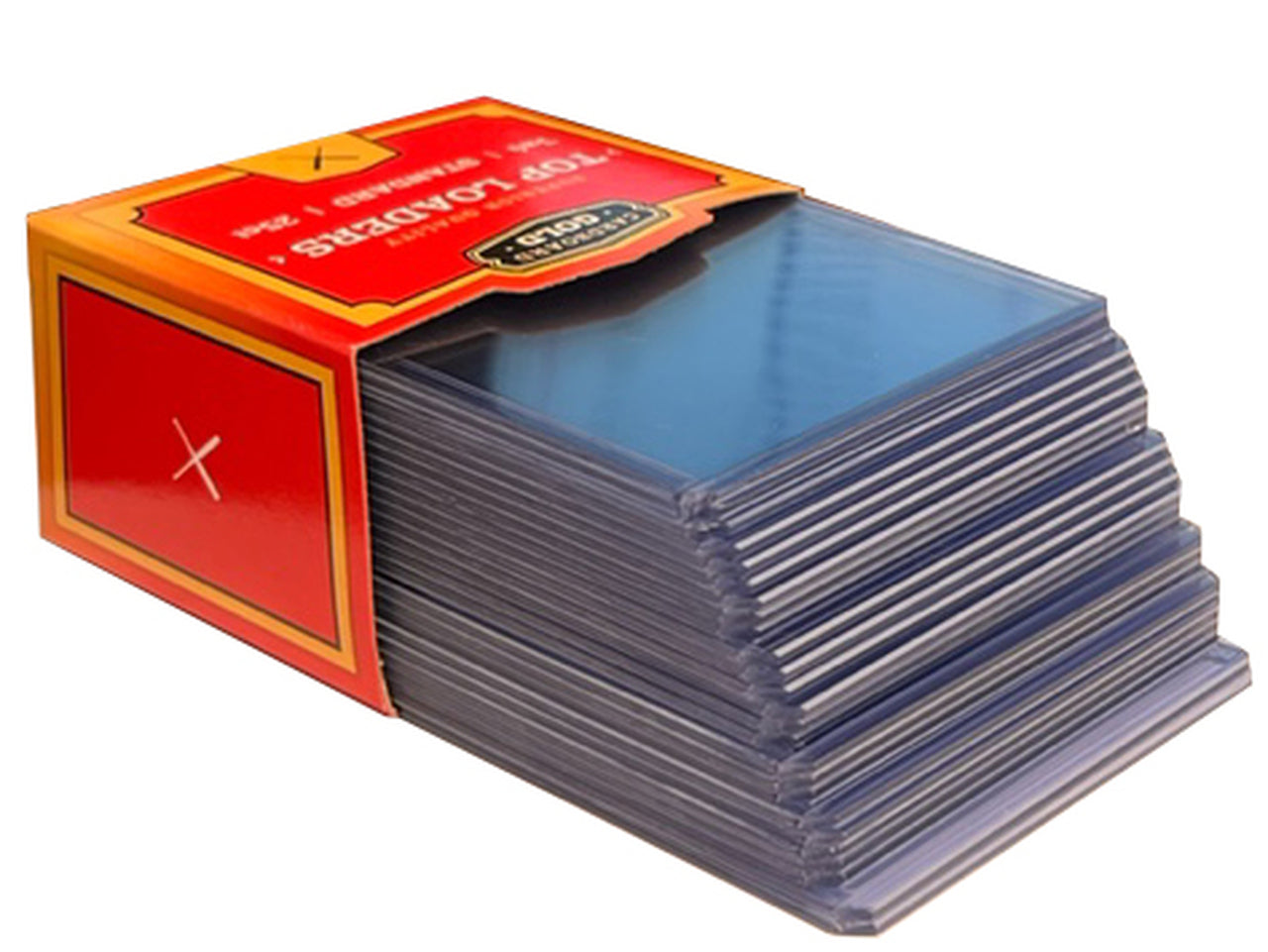 3x4 Regular Card Topload Toploaders Case of 1000 (40 packs of 25ct ...