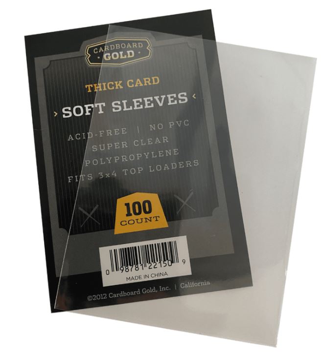 Soft Card Sleeves for Standard Size Trading Cards (Case/10,000
