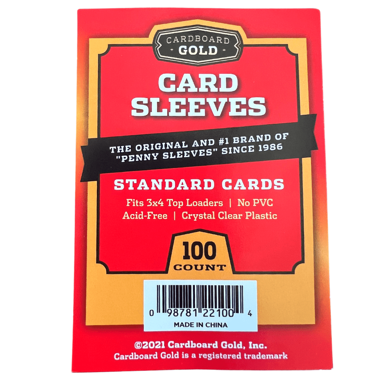 Soft Card Sleeves for Standard Size Trading Cards (Case/10,000)