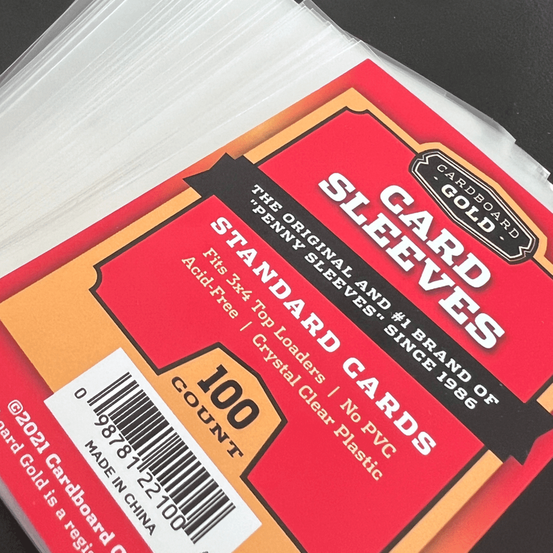 Soft Card Sleeves for Standard Size Trading Cards (Case/10,000) – Columbia Sports Wholesale